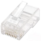 Kép 2/3 - Techly IWP-JAR-C5RTY RJ45 Csatlakozó 8P/8C Cat5e UTP, Drót, 100 db