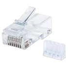 Kép 1/3 - Intellinet 790604 huzalcsatlakozó RJ45 Átlátszó