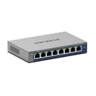 Kép 2/6 - NETGEAR GS108Ev4 Beállítást nem igénylő (unmanaged) L2/L3 Gigabit Ethernet (10/100/1000) Szürke