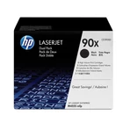 Kép 1/7 - HP 90X 2-pack High Yield Black Original LaserJet Toner Cartridges