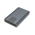 Kép 1/5 - USB 3.1 Type-C ház/klónozó állomás M.2 NVMe SSD-khez 20 Gbps, alumínium, szerszám nélküli