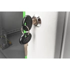 Kép 6/9 - Digitus 19" 9U Wall Mounting Cabinet, Unmounted Falra szerelhető állvány Szürke