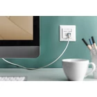 Kép 8/9 - Digitus DN-9007-1 csatlakozóaljzat 2 x RJ-45 Fehér