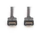 Kép 2/2 - Digitus AK-330107-010-S HDMI High Speed Ethernet Kábel 1m 4K 3D Aranyozott Fekete