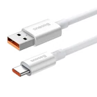 Kép 3/9 - Baseus Superior USB - USB-C kábel, 100W, 0,25m (fehér)