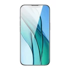 Kép 2/9 - Baseus Corning edzett üvegfólia porszűrővel, iPhone 13/13 Pro/14