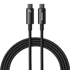 Kép 2/9 - Baseus Tungsten Gold USB-C - USB-C kábel, 240W, 2m (fekete)