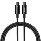 Kép 2/9 - Baseus Tungsten Gold USB-C - USB-C kábel, 240W, 1m (fekete)