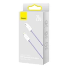 Kép 8/9 - Baseus Dynamic 2 Series USB-C - Lightning Kábel, 20W, 2m (lila)