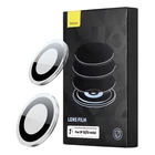 Kép 1/7 - Baseus edzett üvegfólia iPhone 13/13 mini kamerához