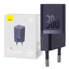 Kép 1/9 - Mini wall charger Baseus GaN5 30W (purple)