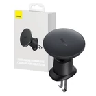 Kép 1/6 - Baseus Magnetic Autós telefontartó, vezeték nélküli töltéssel, CW01 (fekete)
