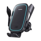 Kép 5/9 - Baseus MilkyWay Pro wireless autós telefontartó, töltő, 15W (fekete)