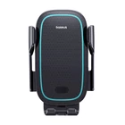 Kép 2/9 - Baseus MilkyWay Pro wireless autós telefontartó, töltő, 15W (fekete)