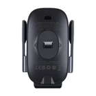 Kép 3/9 - Baseus MilkyWay Pro wireless autós telefontartó, töltő, 15W (fekete)