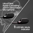 Kép 7/10 - HyperX Cloud III vezeték nélküli fejhallgató mikrofonnal, piros