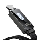 Kép 2/3 - Kábel Mcdodo CA-4980 USB-ről USB-C-re kijelzővel 1.2m (fekete)