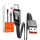 Kép 3/3 - Kábel Mcdodo CA-4980 USB-ről USB-C-re kijelzővel 1.2m (fekete)