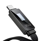 Kép 2/3 - Cable Mcdodo CA-4960 USB-C to Lightning with display 1.2m (black)