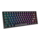 Kép 5/5 - Royal Kludge RK84 RGB vezeték nélküli mechanikus billentyűzet, barna színű kapcsoló (fekete) (QWERTY)