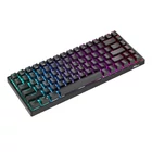 Kép 4/5 - Royal Kludge RK84 RGB vezeték nélküli mechanikus billentyűzet, barna színű kapcsoló (fekete) (QWERTY)