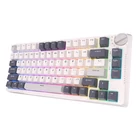 Kép 3/4 - Royal Kludge RKH81 RGB vezeték nélküli mechanikus billentyűzet, Sky cyan kapcsoló (zöld) (QWERTY)