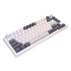 Kép 2/4 - Royal Kludge RKH81 RGB vezeték nélküli mechanikus billentyűzet, Sky cyan kapcsoló (zöld) (QWERTY)