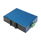 Kép 2/5 - Digitus DN-651138 hálózati kapcsoló Beállítást nem igénylő (unmanaged) Gigabit Ethernet (10/100/1000) Fekete, Kék