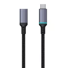Kép 8/10 - Baseus High Definition kábel 10Gbps, 1m (fekete)