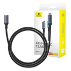 Kép 1/10 - Baseus High Definition kábel 10Gbps, 1m (fekete)