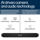 Kép 7/9 - HP Poly Studio X32 videokonferencia rendszer 20 MP Ethernet/LAN csatlakozás Videokollaborációs eszköz