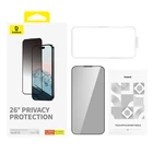 Kép 2/5 - Baseus Diamond privacy edzett üvegfólia iPhone 15