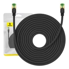 Kép 1/9 - Baseus fonott hálózati kábel Cat.8, Ethernet RJ45, 40 Gbps, 20m (fekete)