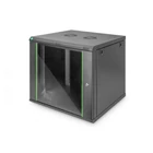 Kép 1/9 - Digitus DN-19 09U-6/6-EC-SW állvány 9U Falra szerelhető állvány Fekete