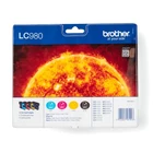 Kép 1/3 - Brother LC980VALBP tintapatron 4 db Eredeti Fekete, Cián, Magenta, Sárga