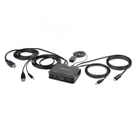 Kép 1/7 - StarTech.com C2-H46-UAC-CBL-KVM KVM kapcsoló Fekete