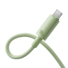 Kép 3/9 - Baseus Habitat Series gyorstöltő kábel USB-C - USB-C, 100W, 2m (zöld)