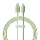 Kép 2/9 - Baseus Habitat Series gyorstöltő kábel USB - USB-C, 100W, 1m (zöld)