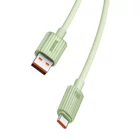 Kép 7/9 - Baseus Habitat Series gyorstöltő kábel USB - USB-C, 100W, 1m (zöld)