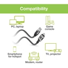 Kép 10/10 - Techly ICOC U3C-RJ45-010 USB-C a Gigabit Ethernet RJ45 hálózati adapter/kábel 1m