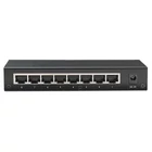 Kép 6/7 - Intellinet 8-Port Fast Ethernet Office Switch Fast Ethernet (10/100) Fekete