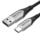 Kép 3/5 - USB 2.0 A és USB-C kábel Vention CODHD 3A 0,5m szürke