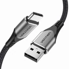 Kép 5/5 - USB 2.0 A és USB-C kábel Vention CODHD 3A 0,5m szürke