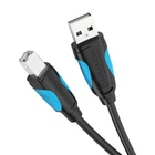 Kép 4/5 - USB 2.0 A és USB-B nyomtatókábel Vention VAS-A16-B200 2m Fekete