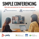 Kép 10/10 - HP Poly Studio R30 USB Video Bar Szürke 3840 x 2160 pixelek