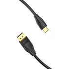 Kép 3/4 - USB-C - DisplayPort 1.4 kábel Vention CGYBG, 1,5m, 8K 60Hz/4K 120Hz (fekete)
