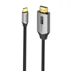 Kép 2/4 - USB-C do HDMI 2.0 kábel Vention CRBBF 1m, 4K 60Hz (fekete)