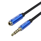 Kép 4/4 - Kábel Audio TRRS 3,5 mm-es férfi 3,5 mm-es női Vention BHCLJ 5m Kék