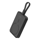 Kép 3/9 - Baseus Magnetic Mini Powerbank, 10000mAh, Lightning, 20W, MagSafe (fekete)