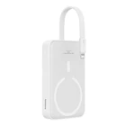 Kép 6/9 - Baseus Magnetic Mini Powerbank, 10000mAh, Lightning, 20W, MagSafe (fehér)